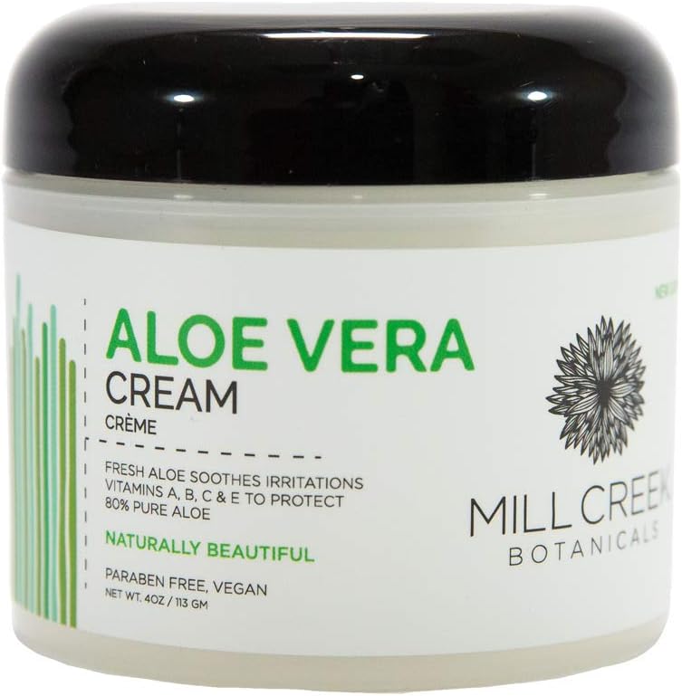 Mill Creek Aloe Vera Cream - 4 Oz : Beauty & Personal Care