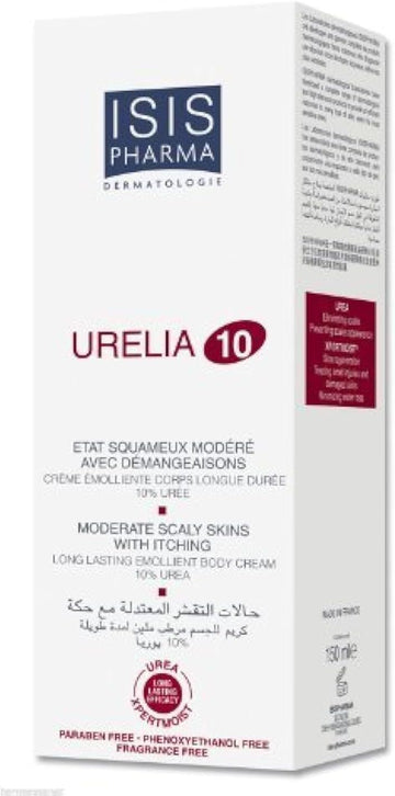 Isispharma Urelia 10 Emollient Body Cream For Mild Form Of Psoriasis 10% Urea Good For You By Isis
