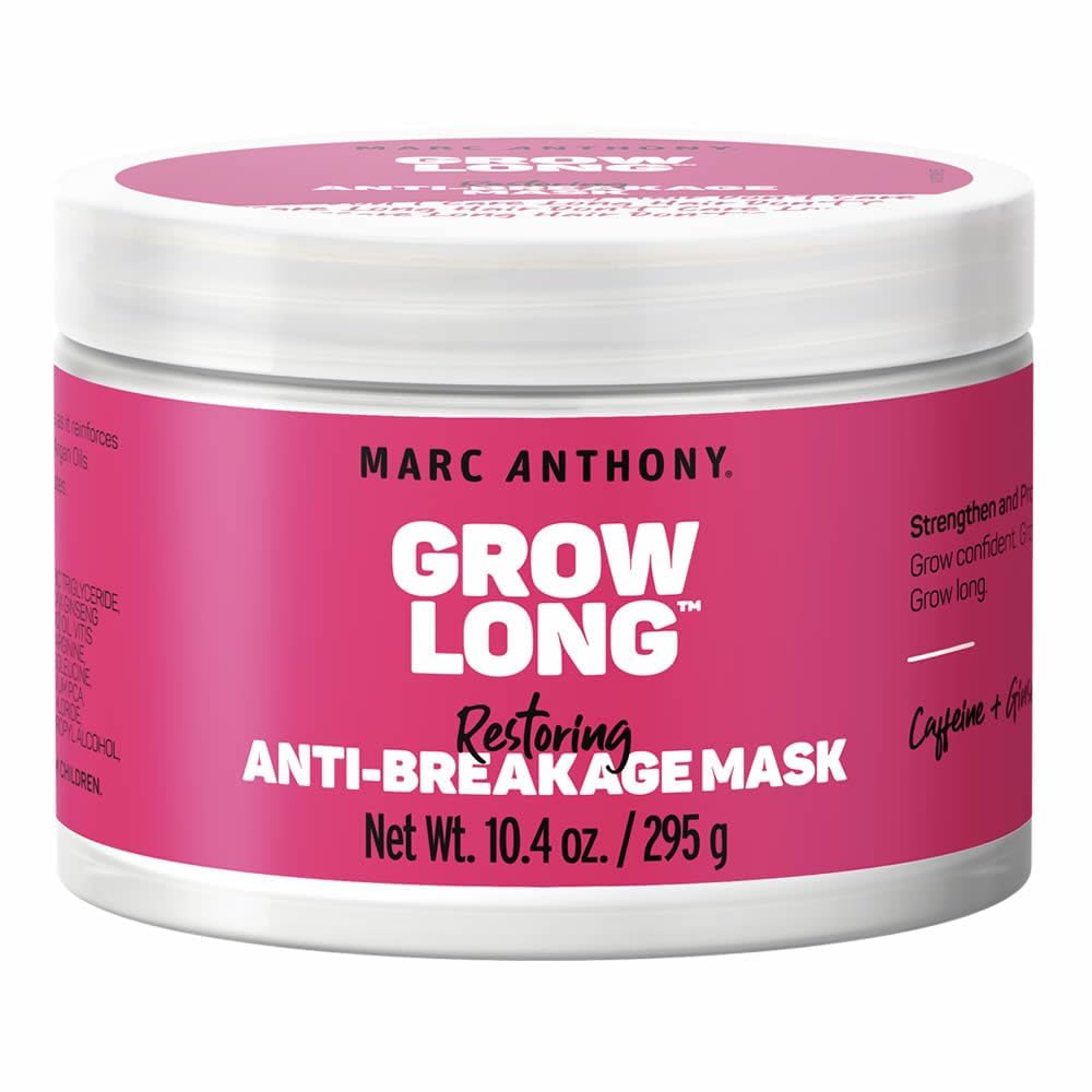 Marc Anthony Repairing Hair Mask, Repair Bond +Rescuplex - Repairs, Strengthens & Maintains Bonds Within Hair - Eliminates Frizz, Flyaways & Reduce Breakage - Dry & Damaged Hair Professional Treatment