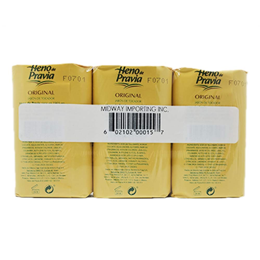 Heno De Pravia Soap Large 4.4 Oz. Ea. Original ( 6 Soaps Total) : Beauty & Personal Care