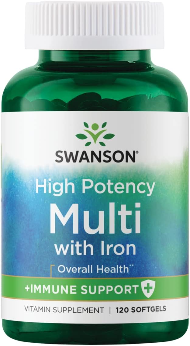 Swanson Multi High Potency 120 Sgels