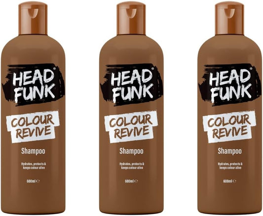 Head Funk Colour Revive Shampoo 600Ml - Revive Your Hair Colour And Stay Vibrant With Head Funk Colour Revive Shampoo - Size: 600Ml (Approx.)