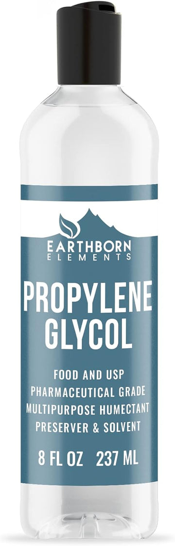 Earthborn Elements Propylene Glycol 8 Fl Oz, Pure & Undiluted, No Addi