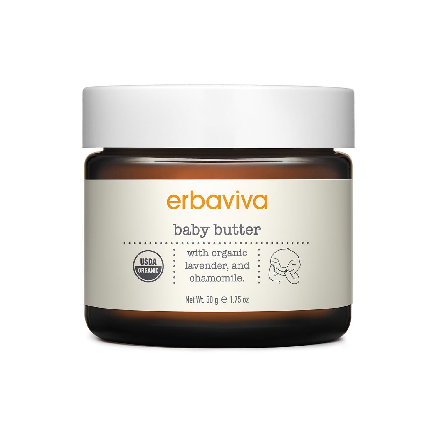 erbaviva Baby Butter, 1.75 oz