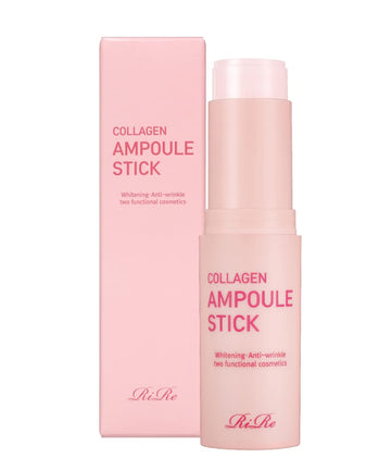 Rire Ampoule Stick 15G / 0.53 Oz. Multi Balm Stick Moisturizing Wrinkle & Lip Care Portable Size Multi Usable, Made In Korea (Collagen)