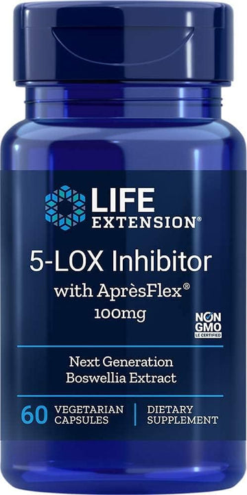 Life Extension - 5-Lox Inhibitor With Apresex - 100 Mg - 60 Vcaps (Pack Of 3)