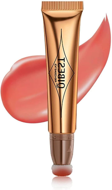 Contour Beauty Wand, Liquid Face Concealer Contouring With Cushion Applicator, High Coverage Natural Matte Finish Highlighter Bronzer Stick Super Silky Cream Face Blush Illuminator Makeup Stick (2#)