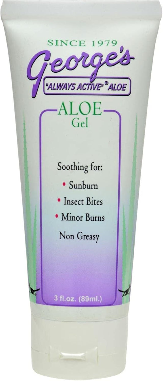 George'S Aloe Vera Gel, 3 Ounce : Beauty & Personal Care