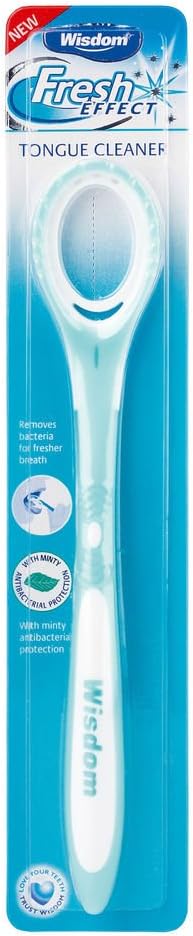 Wisdom Fresh Effect Tongue Cleaner, Pack Of 12