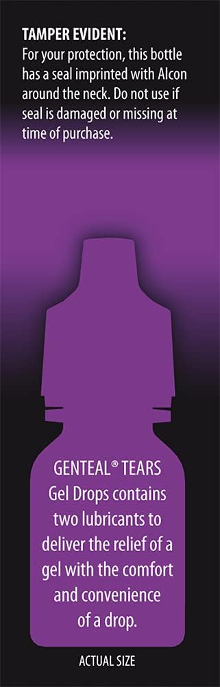 Genteal Tears Gel Drops, 8 Ml : Health & Household