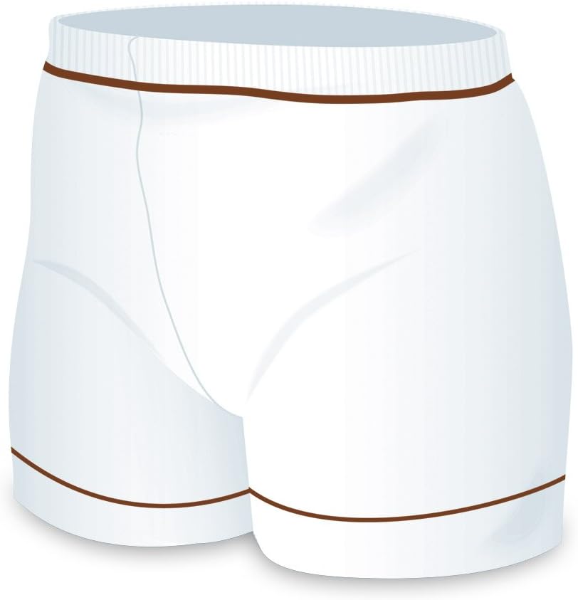 Attends Incontinence Pants - Adult Unisex-Youth, Large, 15 Count, Reusable, White