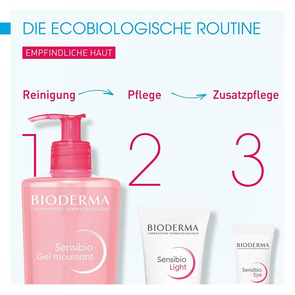 Bioderma Sensibio Micellar Cleansing and Makeup Removing Foaming Gel for Sensitive Skin : Beauty & Personal Care