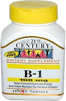 21ST Century VITAMIN B-1 100mg 110 TABS