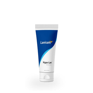 Lanolin Breastfeeding Cream Skin Care For Mom and Safe For Baby, Can Be Used With Nursing Pads, Lanicare Hypo-Lan 2 Ounce Tube