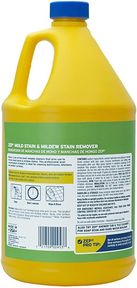 Zep Mold Stain and Mildew Stain Remover ZUMILDEW128 (1)