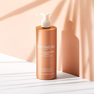 Gatineau - Tan Accelerating Lotion (200Ml) + Golden Glow Gradual Tan (200Ml) Duo Set, Total Body Glow, Natural Tanning For Face And Body