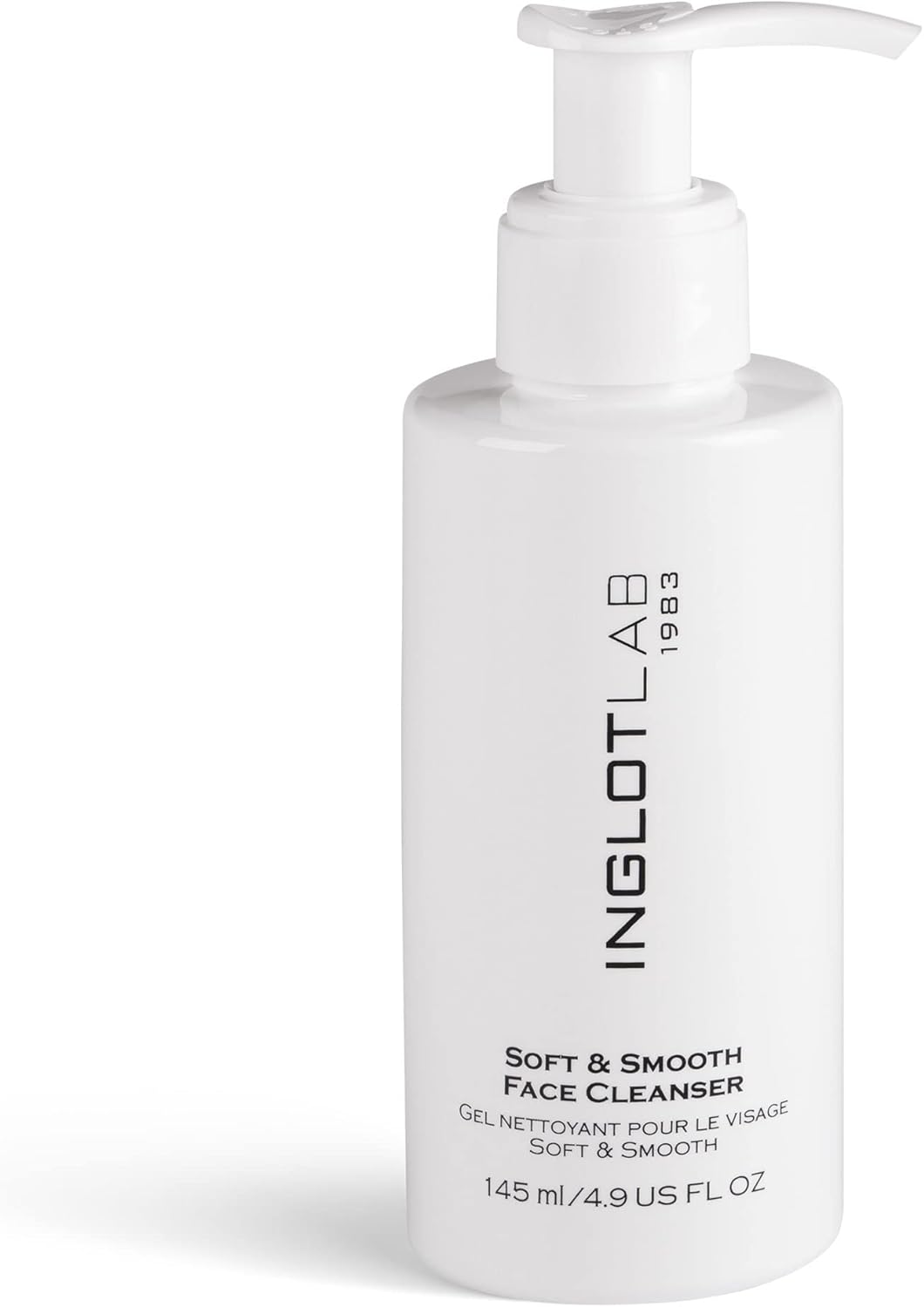 Inglot Soft & Smooth Facial Cleansing Gel - Removes Blemishes And Makeup Residues And Leaves Velvety Soft Moisturised Skin With Kombucha And Ginkgo Biloba Extracts 145Ml