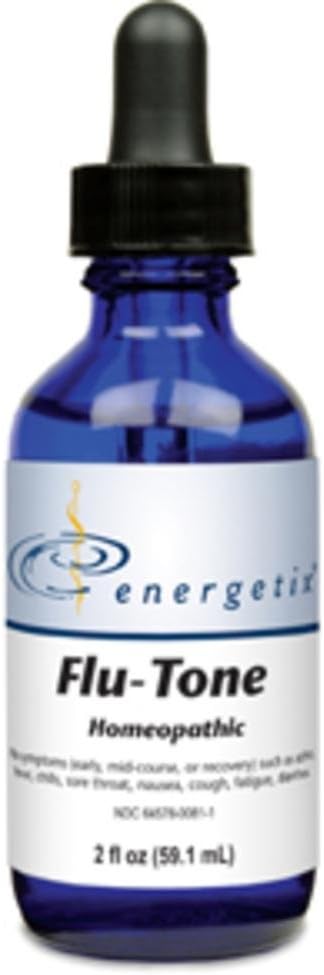 Energetix - Flu-Tone Homeopathic - 2 Oz. : Health & Household
