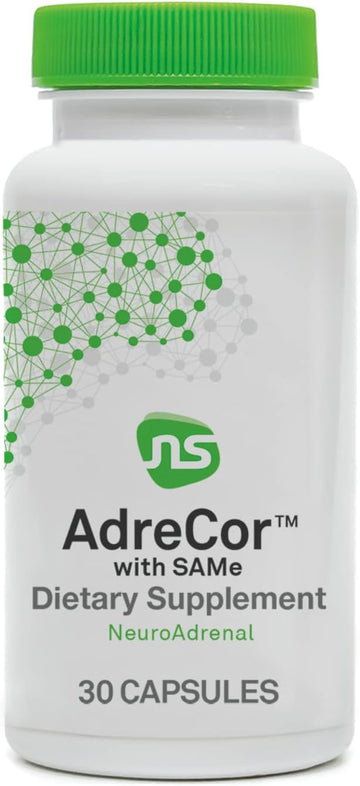 NeuroScience AdreCor with Same - Mood and Adrenal Support Complex with Rhodiola and Histidine (30 Capsules)