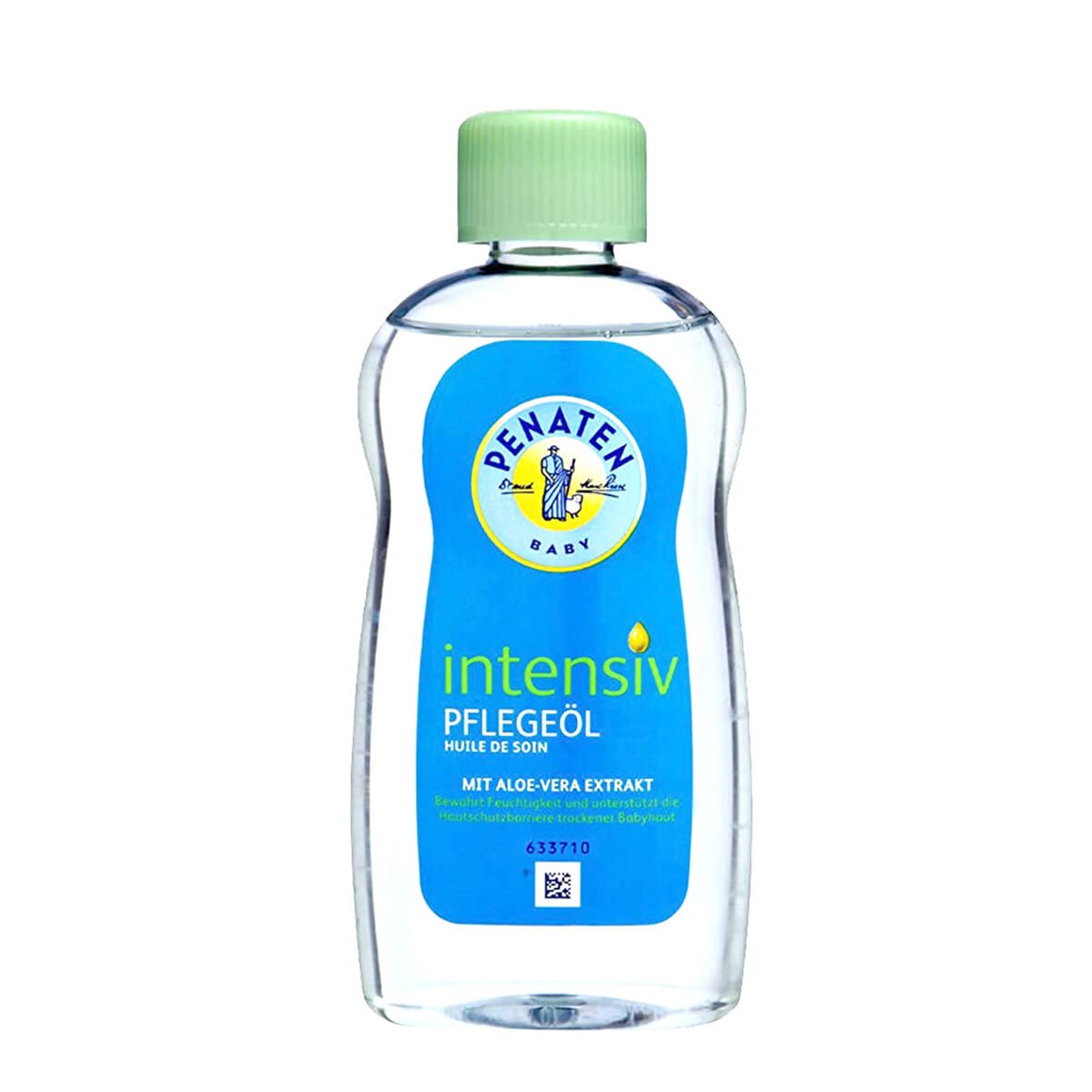 Penaten Baby Intensive Care Oil Nourishes Dry and Sensitive Baby Skin With Aloe Vera, 200 ml/ 6.76 Oz.(Pack of 1)