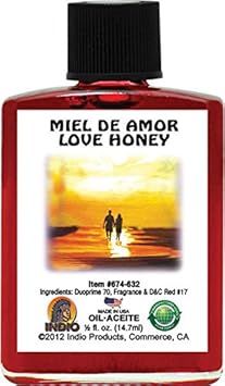 Indio Oil- Love Honey Miel De Amor 1/2Oz : Health & Household