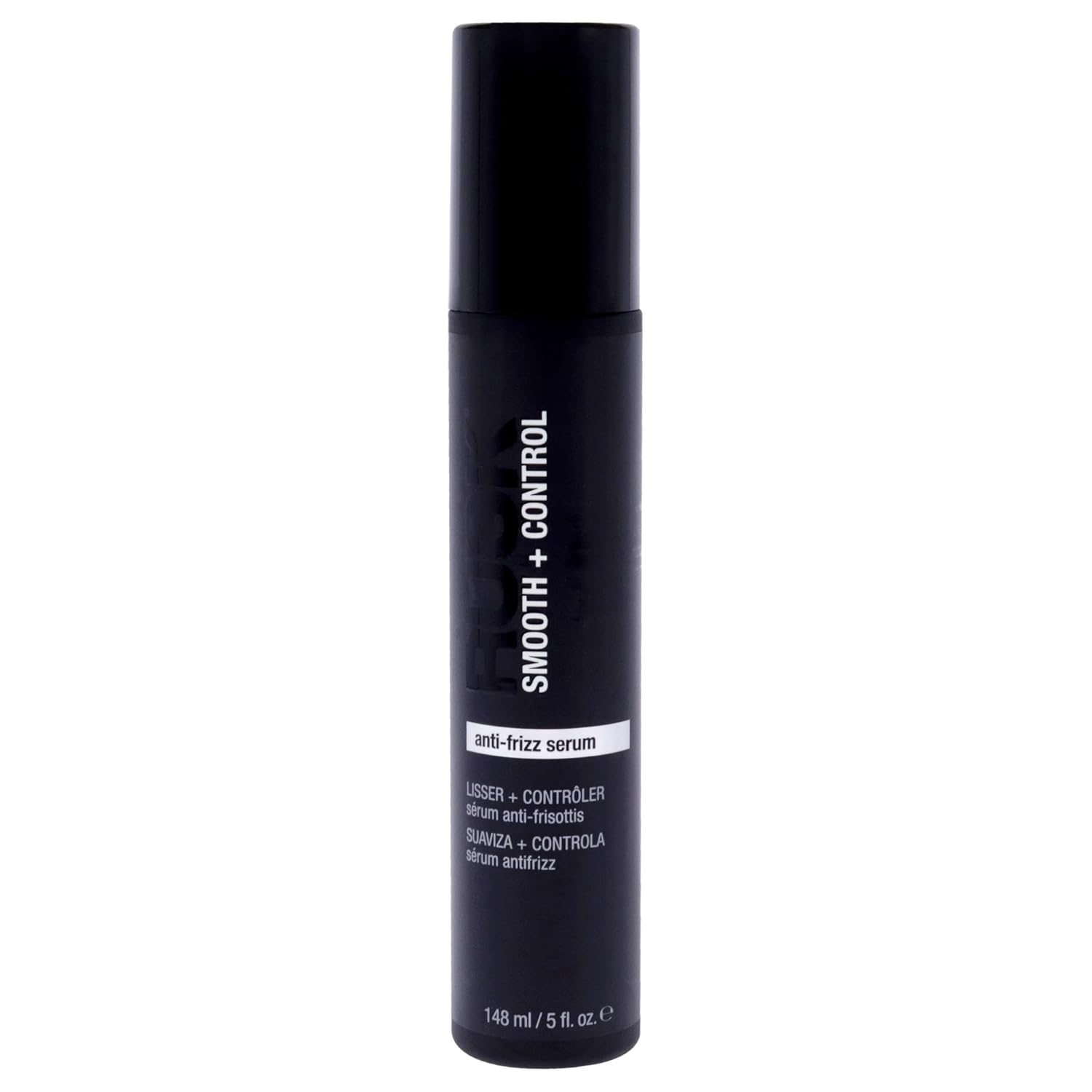 Rusk Anti-Frizz Serum, Smooth + Control, For Damp Or Dry Hair, Smoothes And Prevents Frizz, 5 Oz