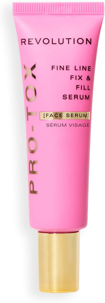 Revolution, Pro-Tox Fine Line Smoothing Face Serum, Helps Fine Lines & Wrinkles With Peptides, Dermatologist-Tested & Approved, Vegan & Cruelty-Free, 30G