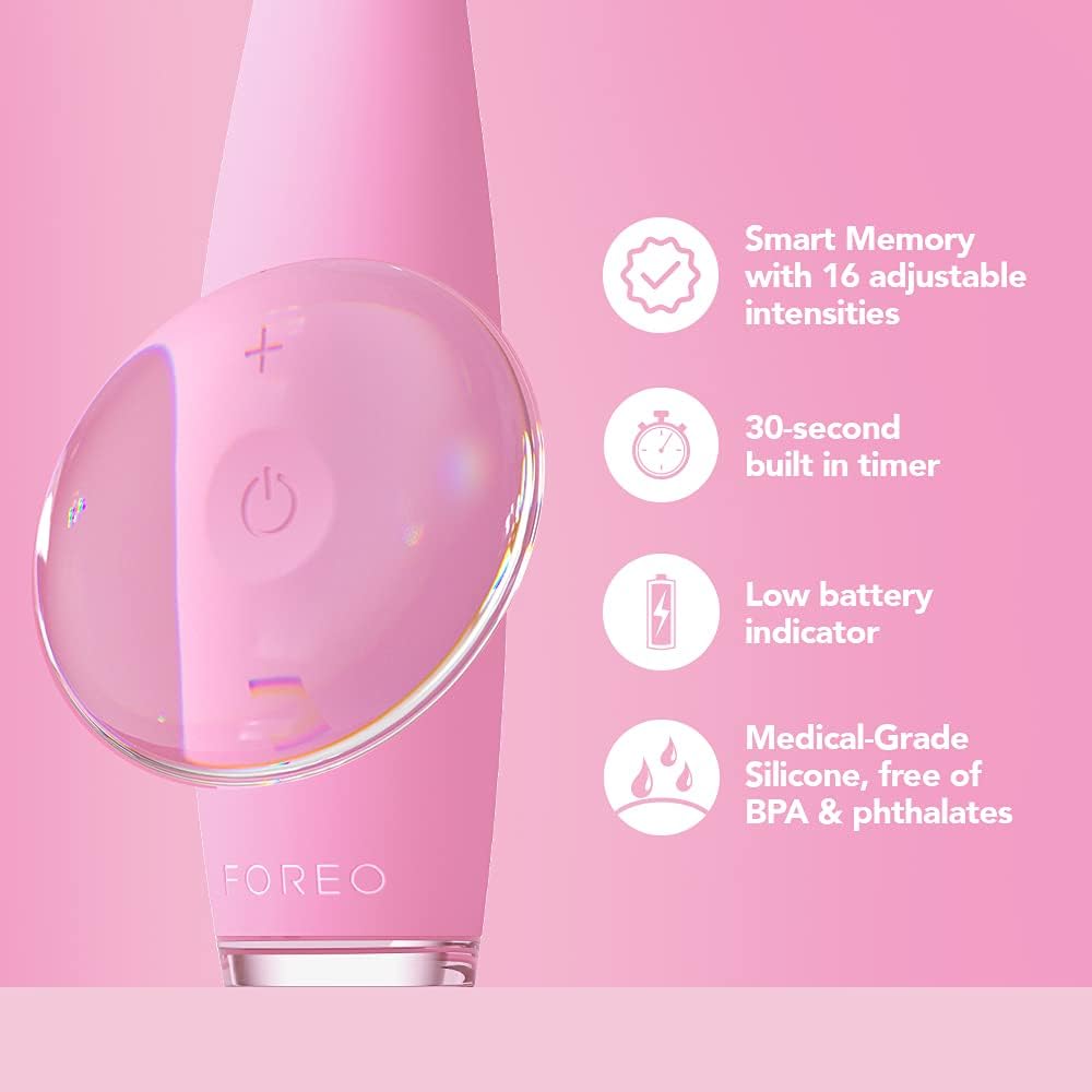 Foreo Issa 3 Electric Ultra-Hygienic 4-In-1 Sonic Toothbrush For Teeth, Gums, Cheeks & Tongue, Replaceable 6-Months Brush Head, 16 Intensities, 365 Days/ Usb Charge, Fda Approved, 2-Year Warranty : Amazon.co.uk: Health & Personal Care