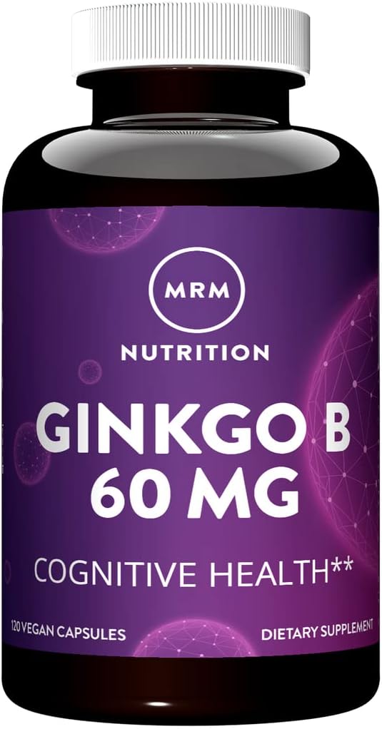 Mrm Nutrition Ginkgo B 60Mg | Gluten-Free + Vegan | 120 Servings