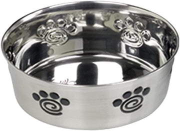 Nobby InchHeavy Spiral Inch Stainless Steel Bowl Non-Slip :Pet Supplies