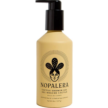 Nopalera Dulce De Cuerpo Shower Gel With Prickly Pear Oil And Blue Agave - Amber, Citrus, And Warm Vanilla Fragrance, Vegan, Moisturizing Body Wash For Skin, 8 Oz