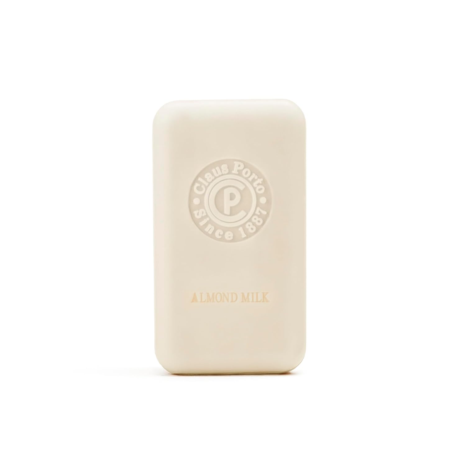 Claus Porto - Double Almond Milk Body Soap For Men + Women | Revitalizing, Cleansing, Nourishing | Handcrafted, Aromatic, Comforting (150G | 5.3 Oz) : Beauty & Personal Care