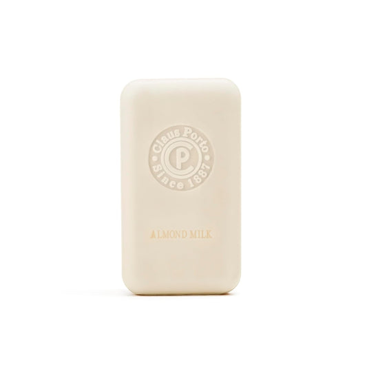 Claus Porto - Double Almond Milk Mini Soap | Revitalizing, Cleansing, Nourishing | Handcrafted, Aromatic, Comforting (50G | 1.7 Oz)