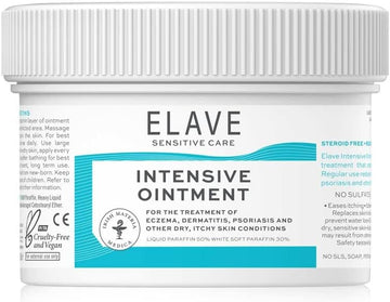 Elave Sensitive Intensive Ointment 250g | Medical Device for The Treatment of Eczema, Dermatitis, Psoriasis and Other Dry Itchy Skin Conditions : Amazon.co.uk: Health & Personal Care