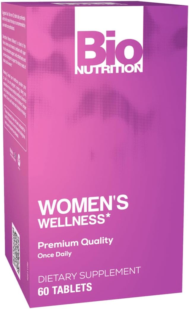 Bio Nutrition Women Wellness Tabs, 60 Count