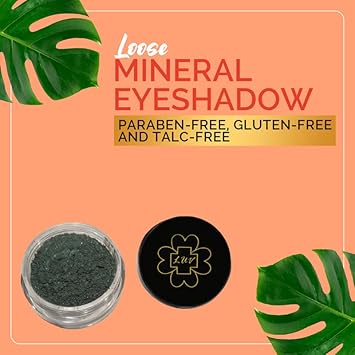 | Eyeshadow Mineral Pigments (Loose) - 3 G | Gluten-Free, Talc-Free & Paraben-Free | Dark Forest Green | $ Can'T Buy It