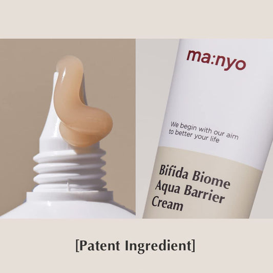 Ma:Nyo Bifida Biome Aqua Barrier Cream 80Ml Moisturizer For All Skin Types