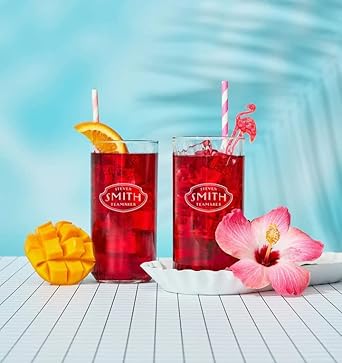 Smith Teamaker Summer Iced Tea Celebration Variety Pack, Refreshing Full Leaf Green, Herbal & White Iced Tea, Blackberry Jasmine, Hibiscus Mango & White Peach, 12 Count, 1 Quart Sachets