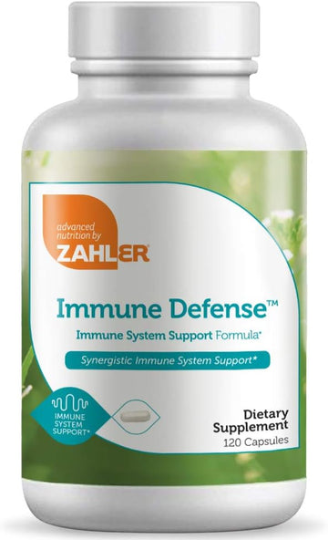 Zahler Immune Defense, Immune System Support, Certified Kosher, 120 Ca