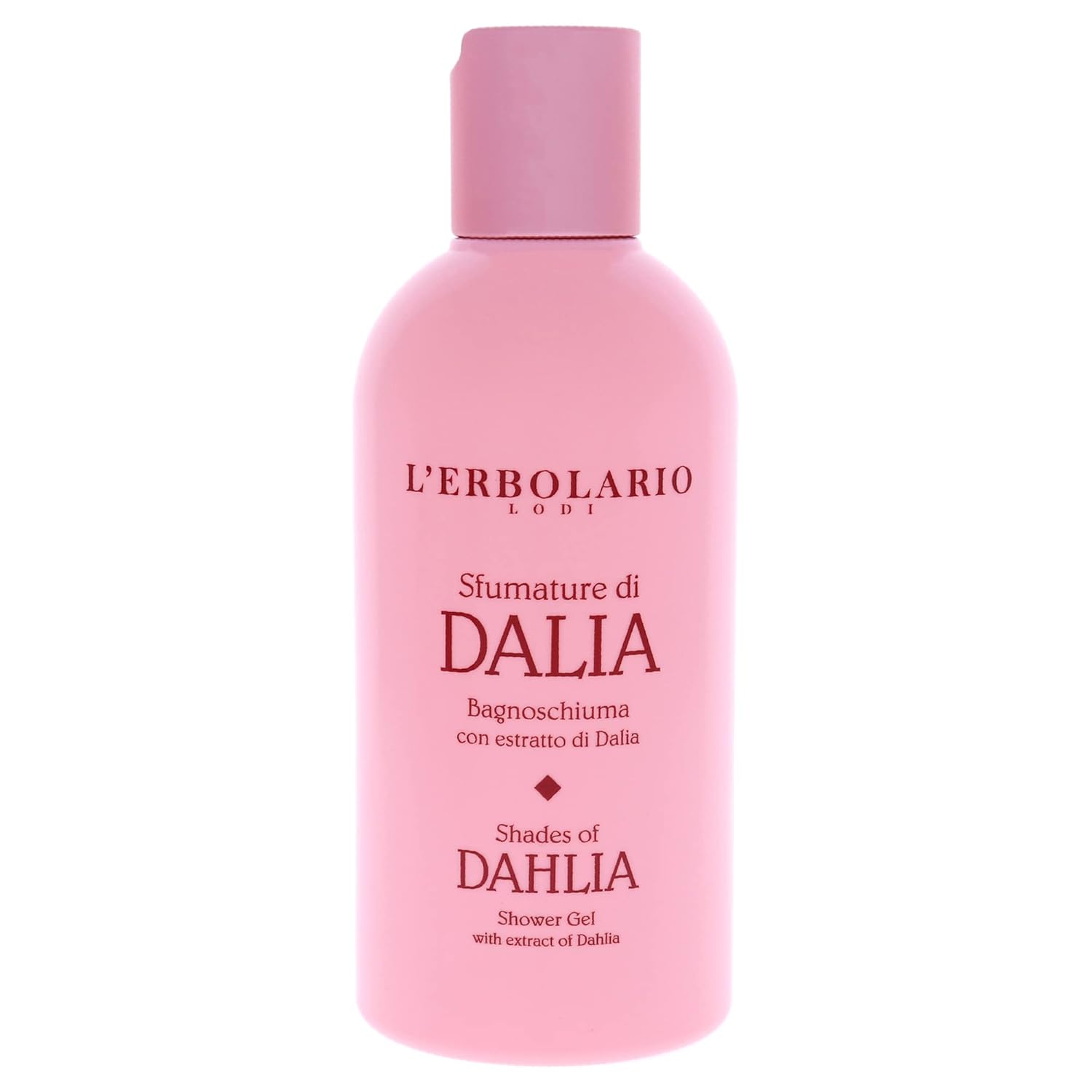 L'Erbolario Shower Gel – Moisturizing Body Wash For Hydrated Skin – Softening, Protecting Floral Body Soap For Daily Use - Shades Of Dahlia - 8.4 Oz