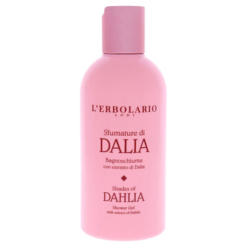 L'Erbolario Shower Gel – Moisturizing Body Wash For Hydrated Skin – Softening, Protecting Floral Body Soap For Daily Use - Shades Of Dahlia - 8.4 Oz
