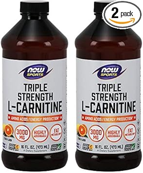 Now Foods: L-Carnitine Liquid 3000Mg, 16 Oz (2 Pack)