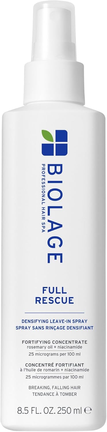 Biolage Full Rescue Densifying Leave-In Spray, Increases Resistance To Hair Fall, Enriched With Rosemary Oil & Niacinamide, For Breaking & Falling Hair, 250Ml