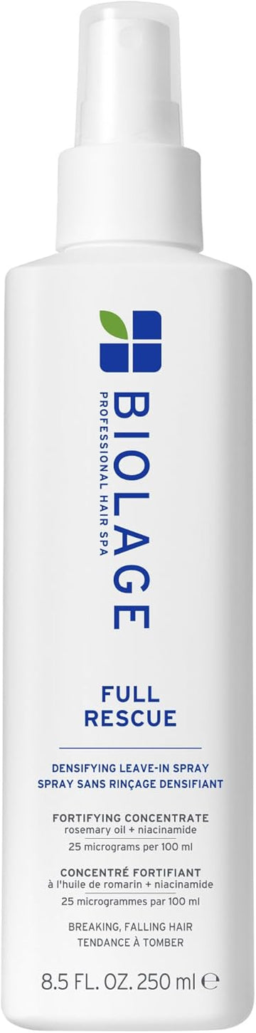 Biolage Full Rescue Densifying Leave-In Spray, Increases Resistance To Hair Fall, Enriched With Rosemary Oil & Niacinamide, For Breaking & Falling Hair, 250Ml