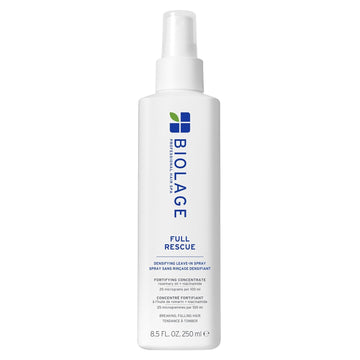 Biolage Full Rescue Densifying Leave-In Spray - Increases Hair Density, Controls Flyaways, Detangles, For Thinning Hair, Rosemary Oil & Niacinamide, Vegan & Cruelty-Free, 8.4 Fl Oz