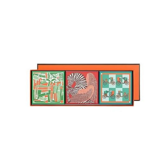 Hermes 3-Piece Soap (Basilic Pourpre 3.4 Oz+Rhubarbe Ecarlate 3.4 Oz+D'Orange Verte 3.4 Oz) : Beauty & Personal Care
