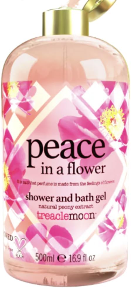 Treaclemoon Peace In A Flower Shower & Bath Gel 500Ml – A Blissful Floral Escape