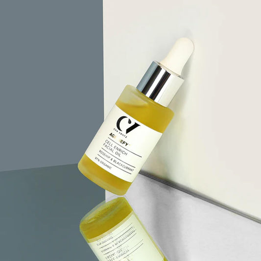 Green People Age Defy+ Cell Enrich Oil - With Rosehip, Suitable For Mature Skin - Paraben Free - Vegan, 30Ml