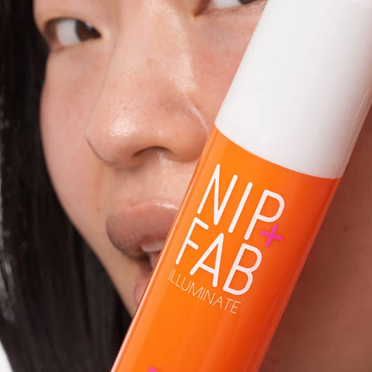 Nip + Fab Vitamin C Fix Serum For Face With Carrot Oil And Acai Berry Extract, Antioxidant For Skin Brightening And Toning, 50 Ml