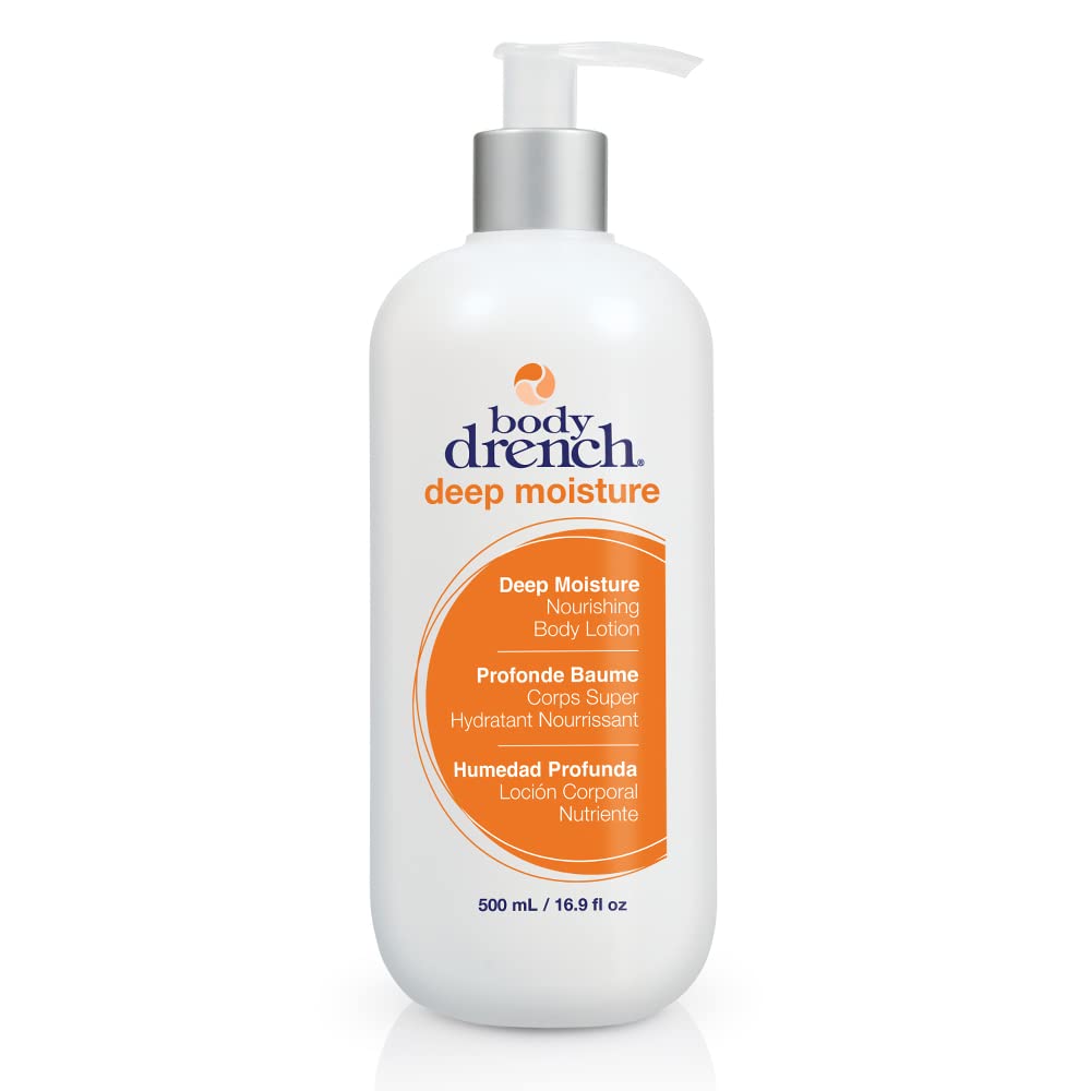 Body Drench Moisturizing Daily Body Lotion For All Skin Types, Nourishing Deep Moisture, 16.9 Fl Oz